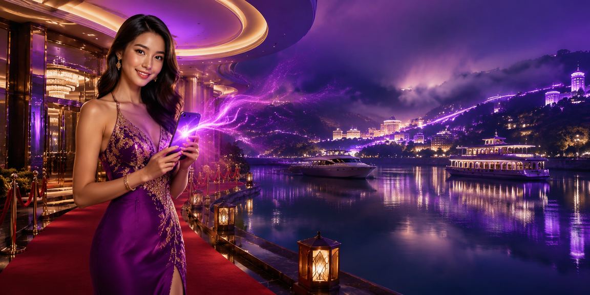 Meja Roulette dengan suasana Resorts World Genting