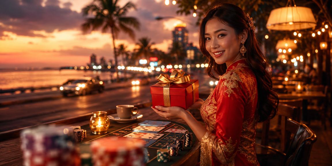 Meja Baccarat gaya Melayu di Kuantan
